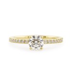 Baxter Moerman Grace Engagement Ring with Round  0.71ct Diamond