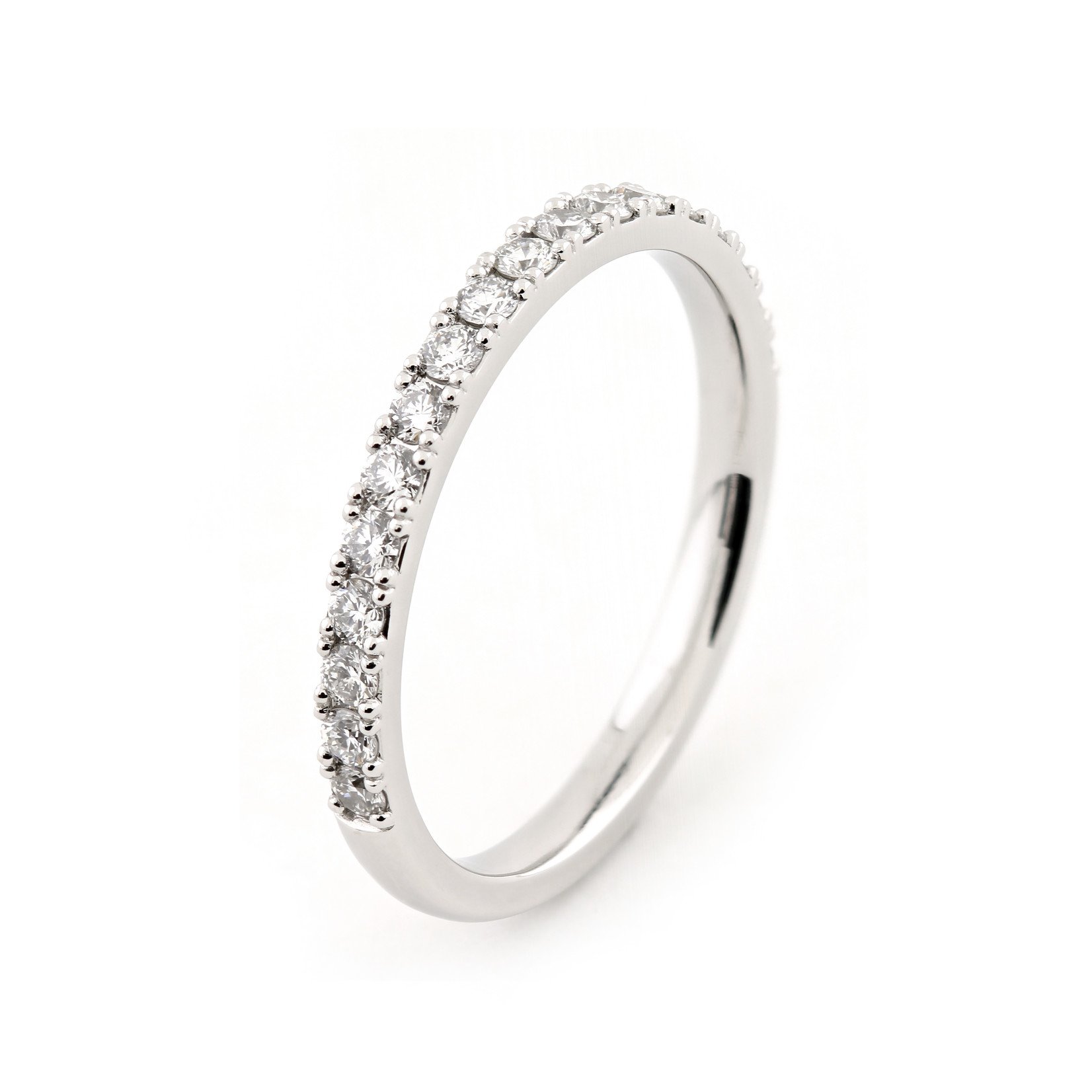 Baxter Moerman Ava Anniversary Band - 2mm Wide in Platinum