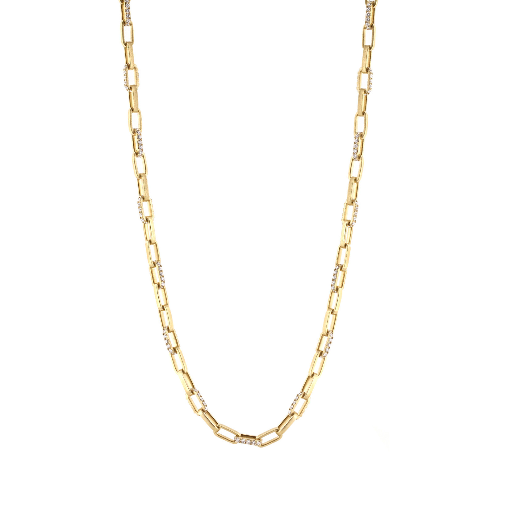 Baxter Moerman Roxy Diamond Link Chain Necklace