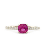 Baxter Moerman Lucia Ring with Pink Sapphire