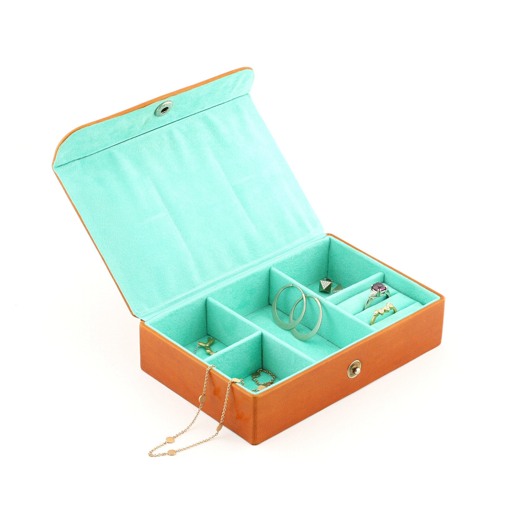 Baxter Moerman Leather Jewelry Box - Small