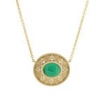 Baxter Moerman Estrella Necklace with Emerald