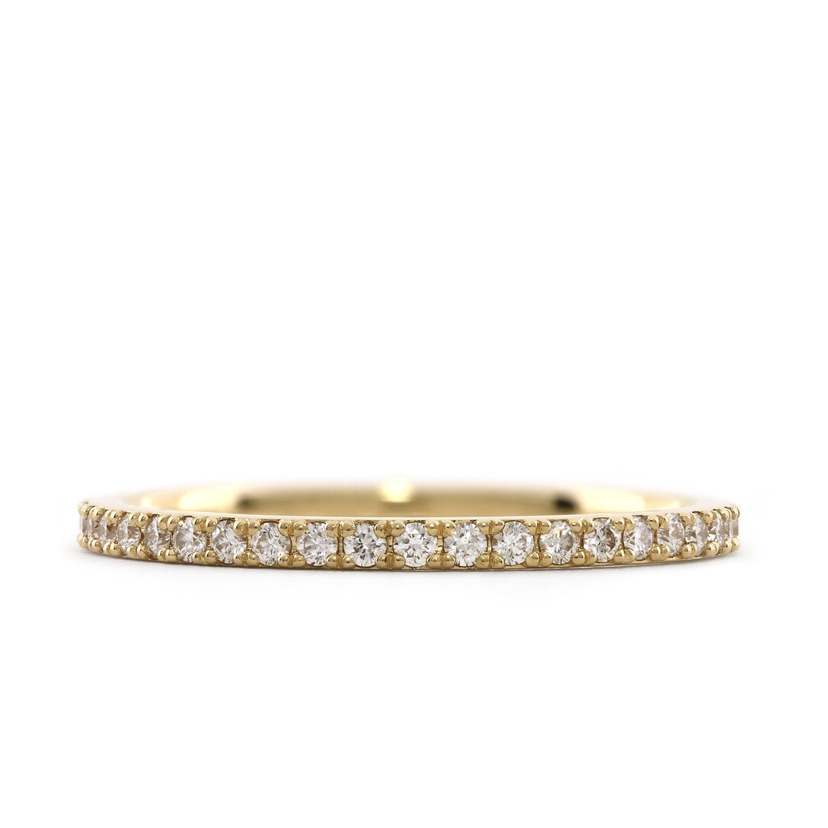 Avalis: Zig Zag Diamond Eternity Wedding Band