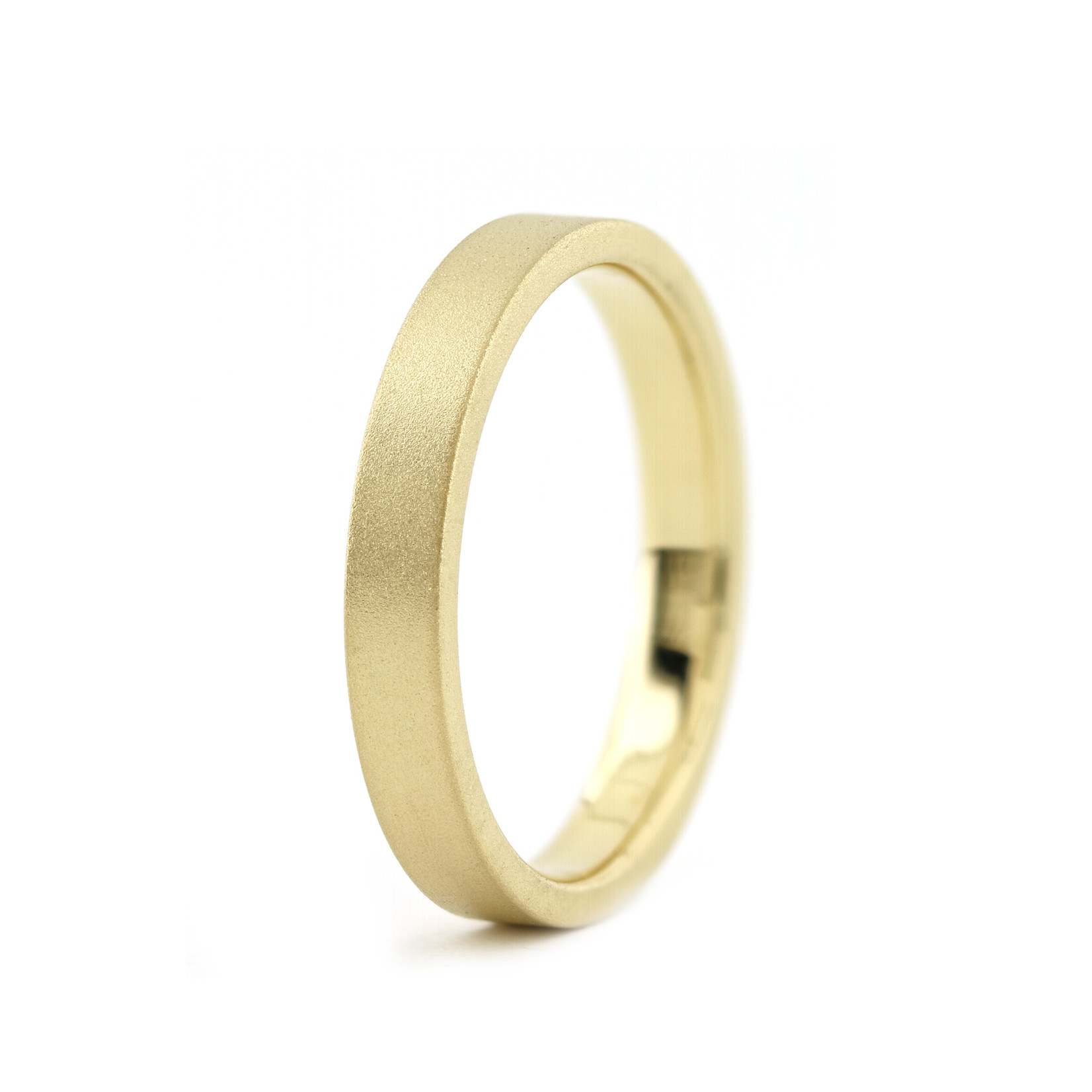 Baxter Moerman Flat Top Band - 3mm Wide