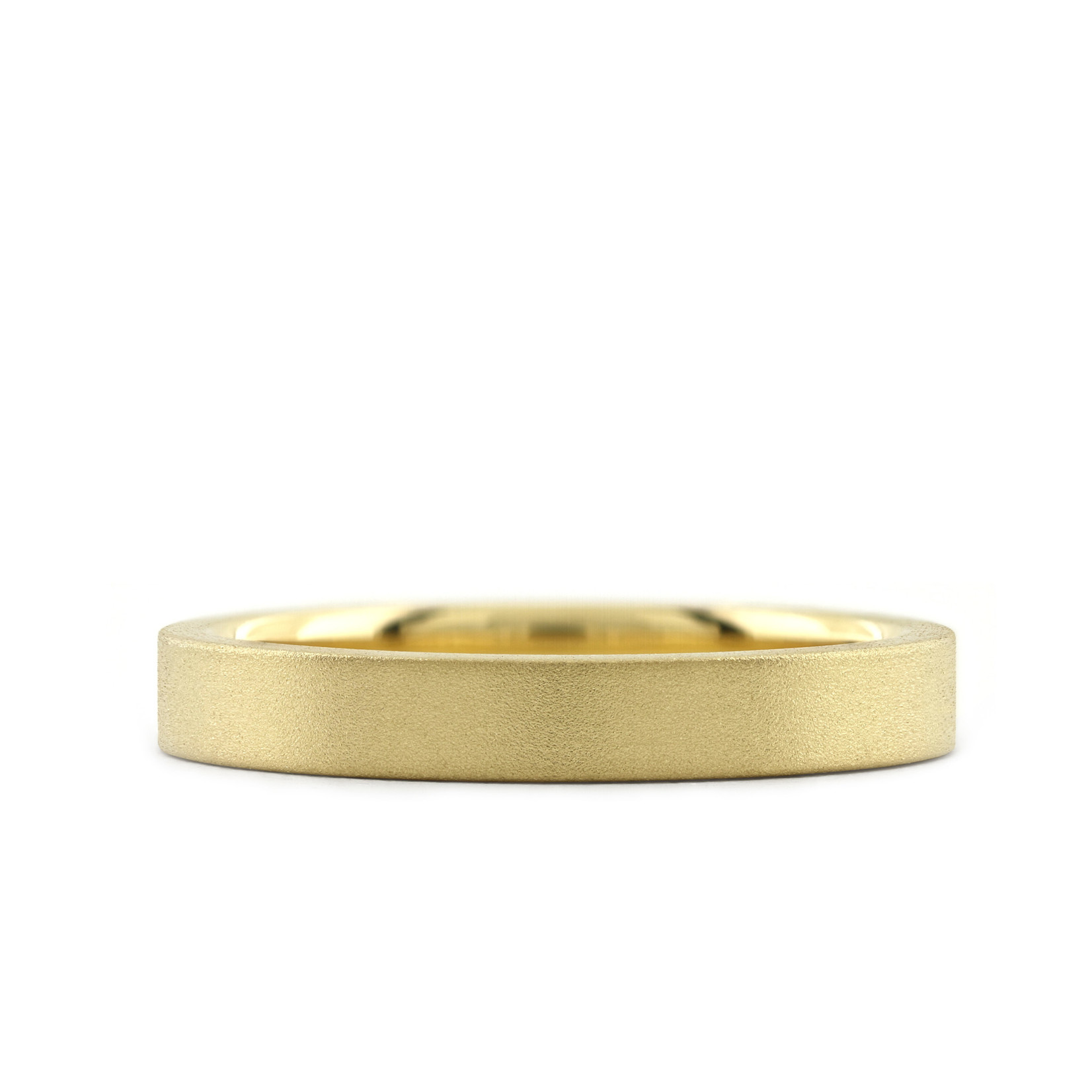 Baxter Moerman Flat Top Band - 3mm Wide