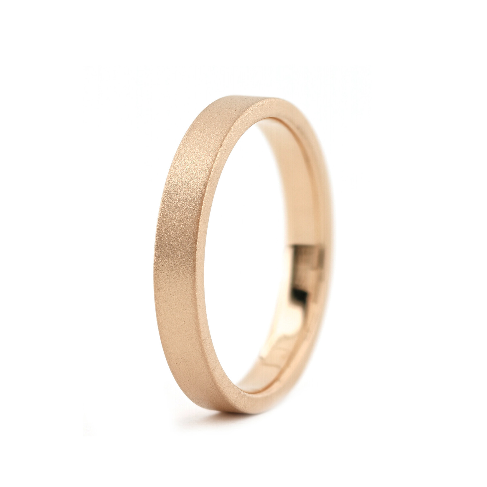 Baxter Moerman Flat Top Band - 3mm Wide