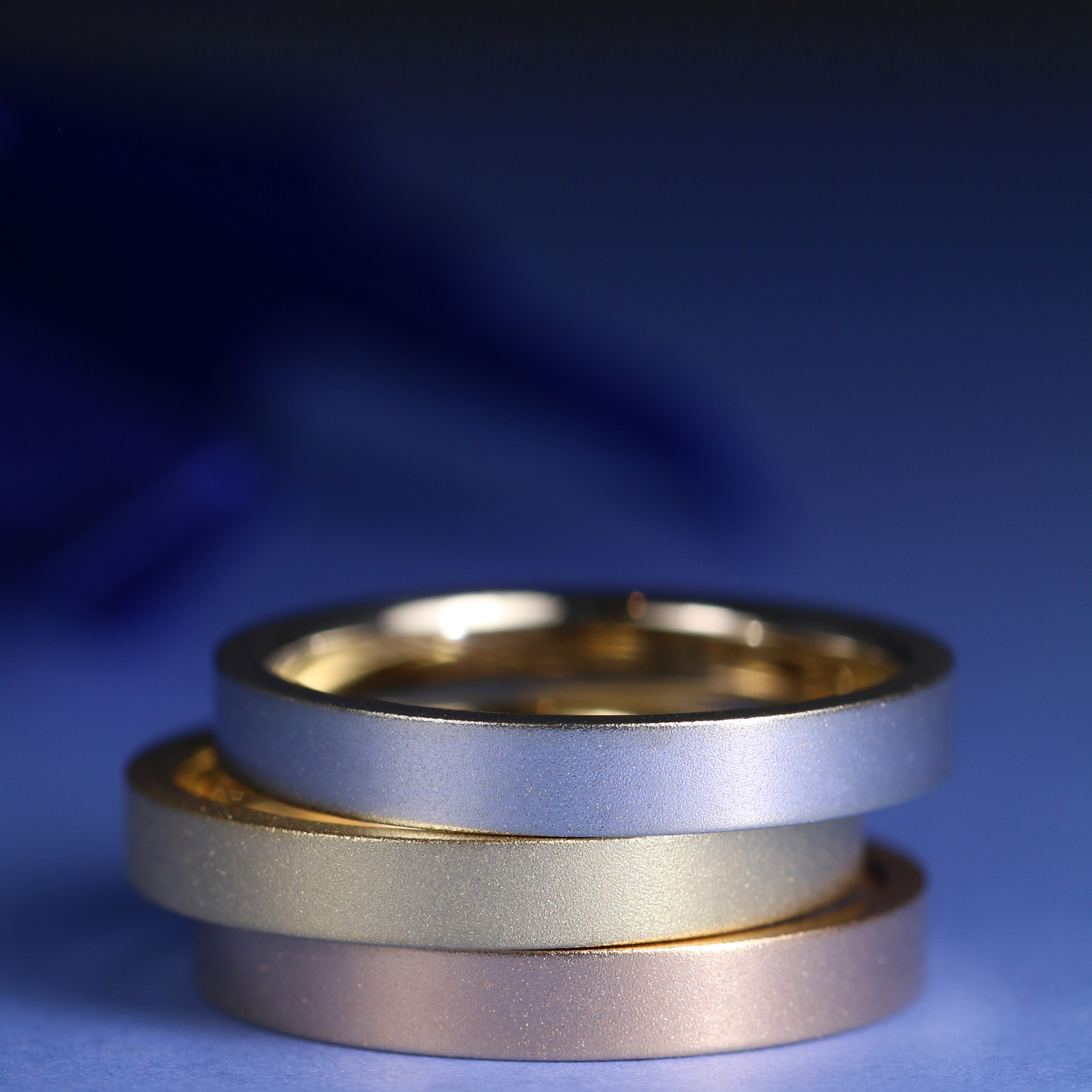 Baxter Moerman Flat Top Band - 3mm Wide
