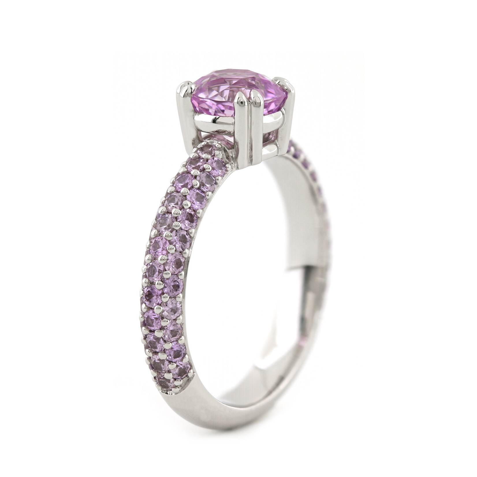 Baxter Moerman Angelina Ring with 1.82ct Lavender Sapphire