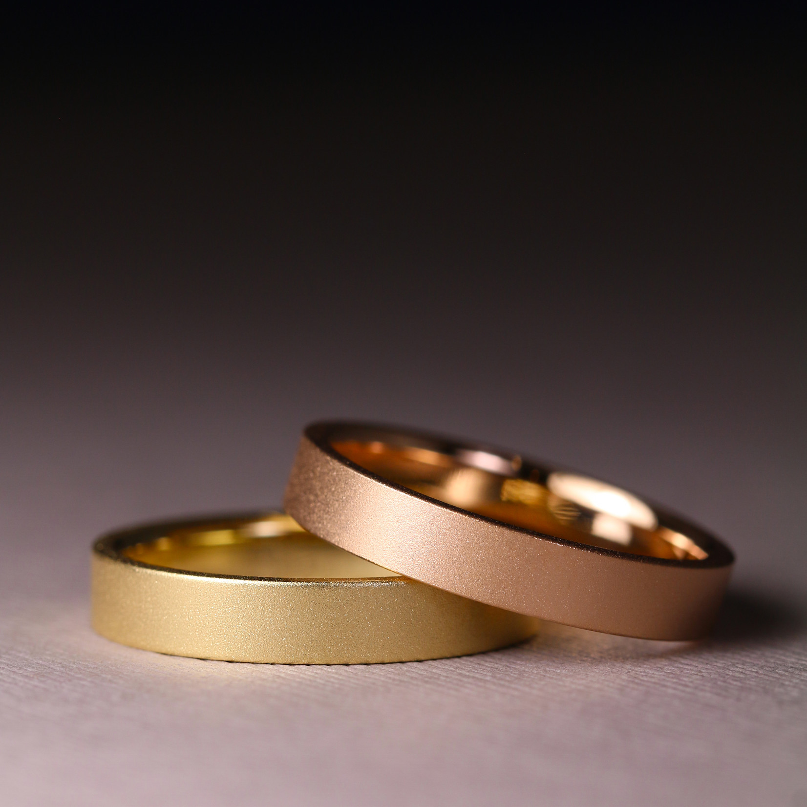 Baxter Moerman Flat Top Band - 4mm Wide