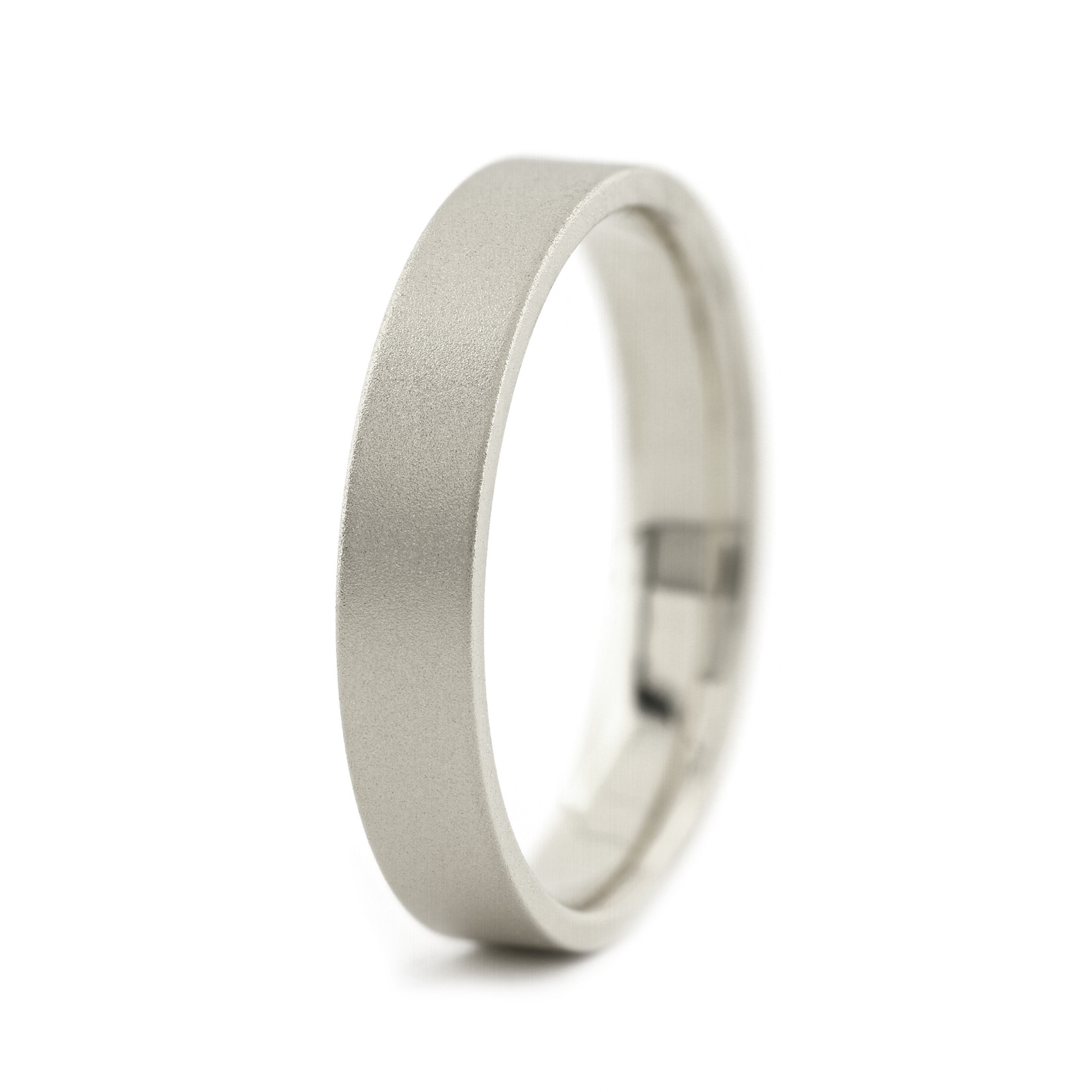 Baxter Moerman Flat Top Band - 4mm Wide