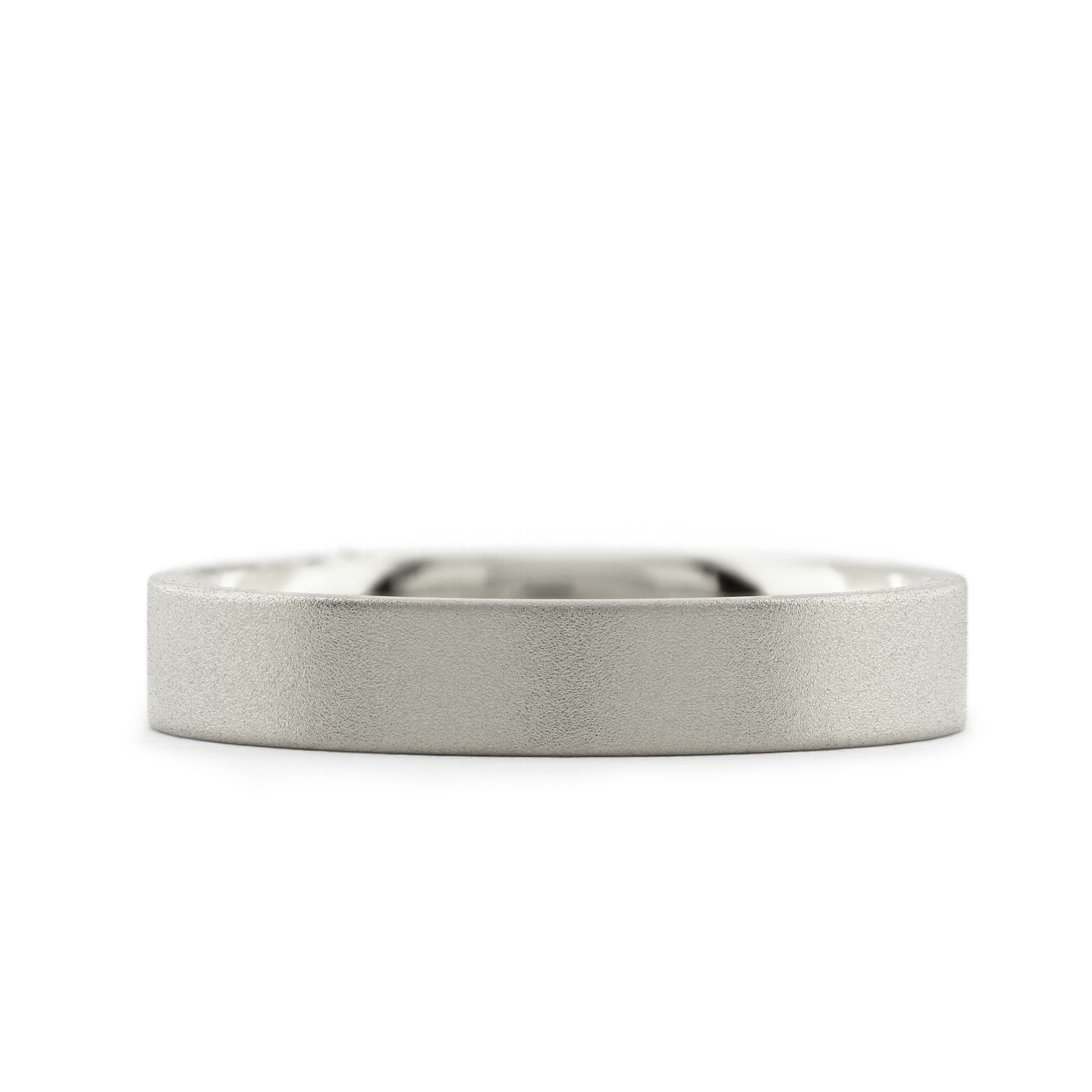Baxter Moerman Flat Top Band - 4mm Wide