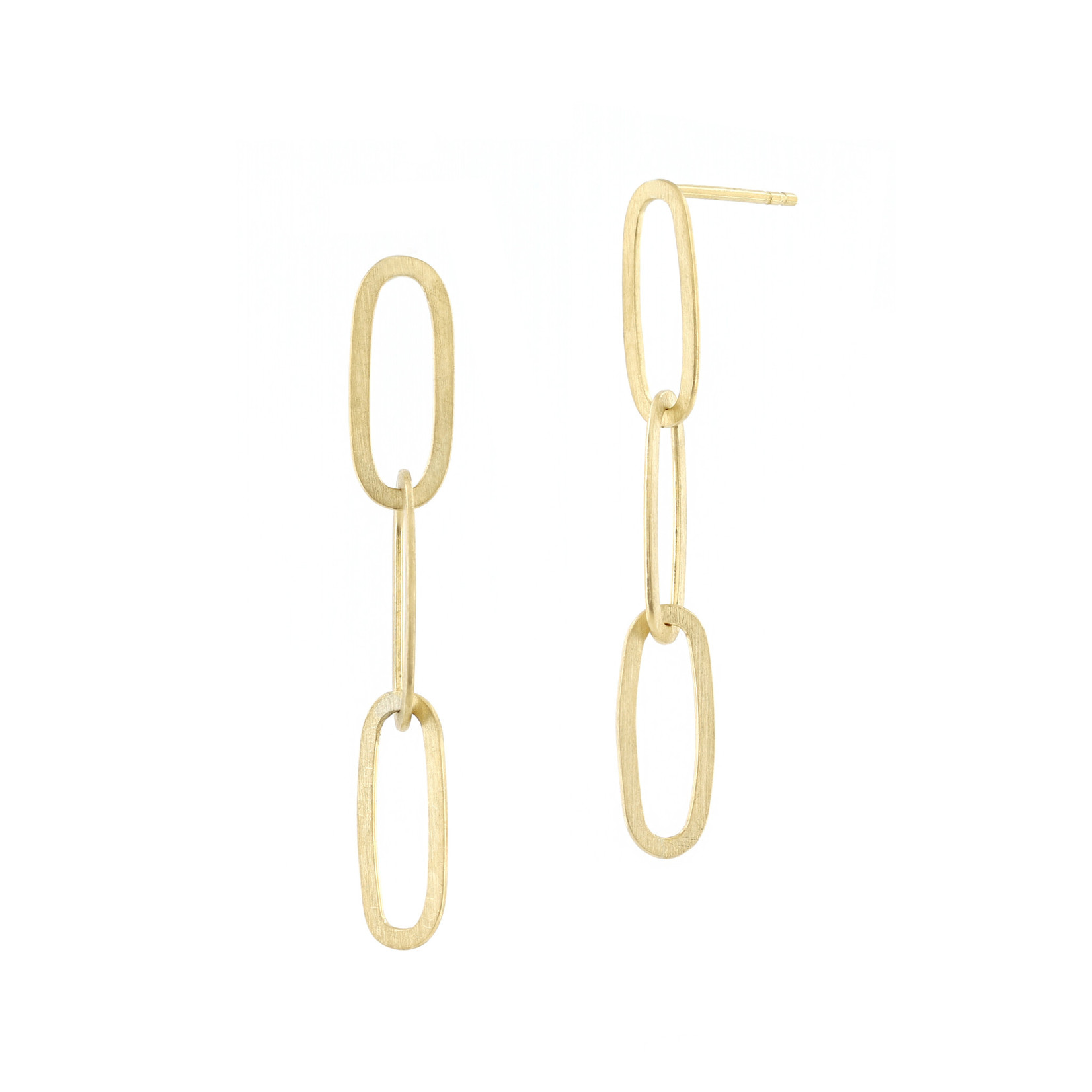 Baxter Moerman Niki Flat Link Chain Earrings