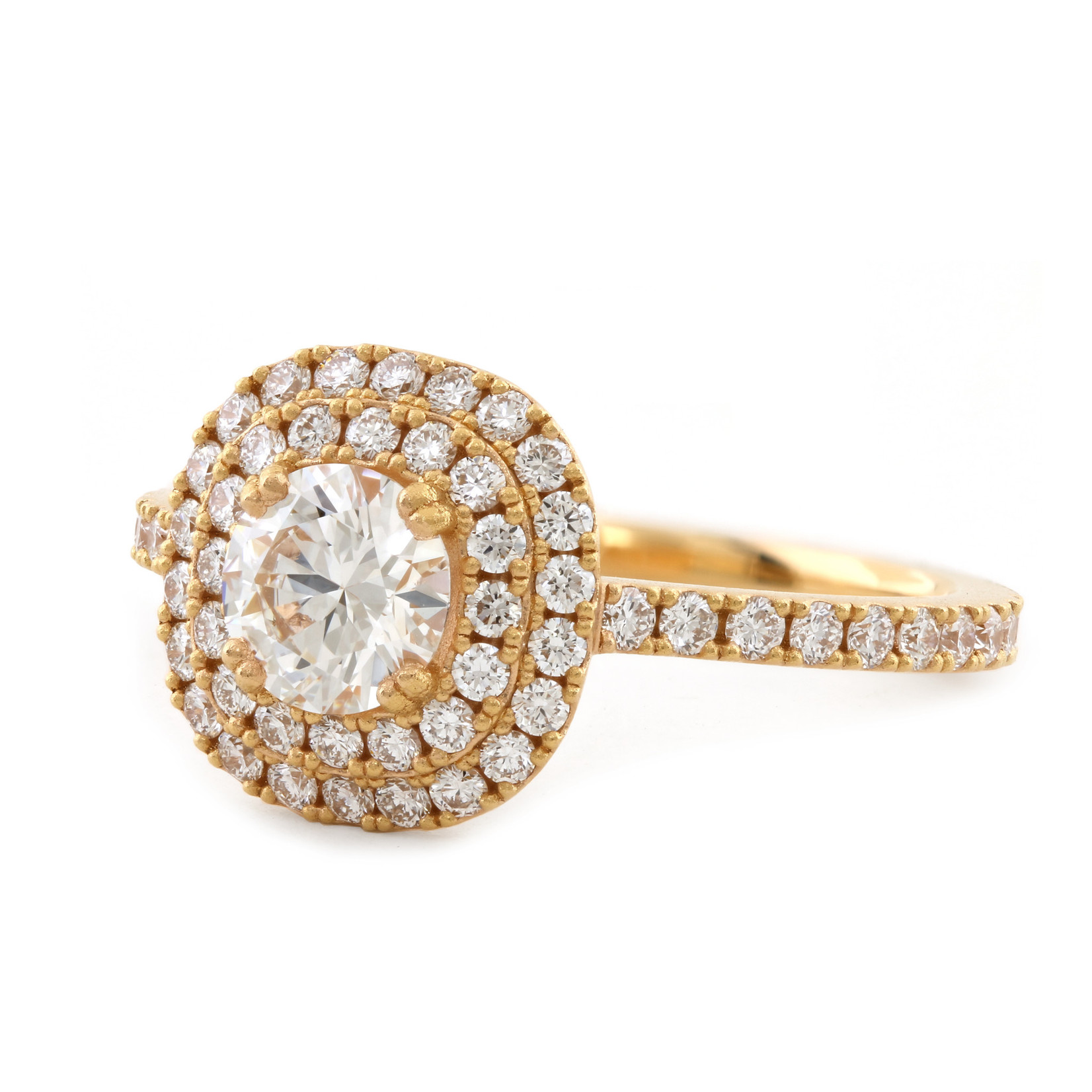 Baxter Moerman Lily Double Halo Ring