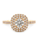 Baxter Moerman Lily Double Halo Ring