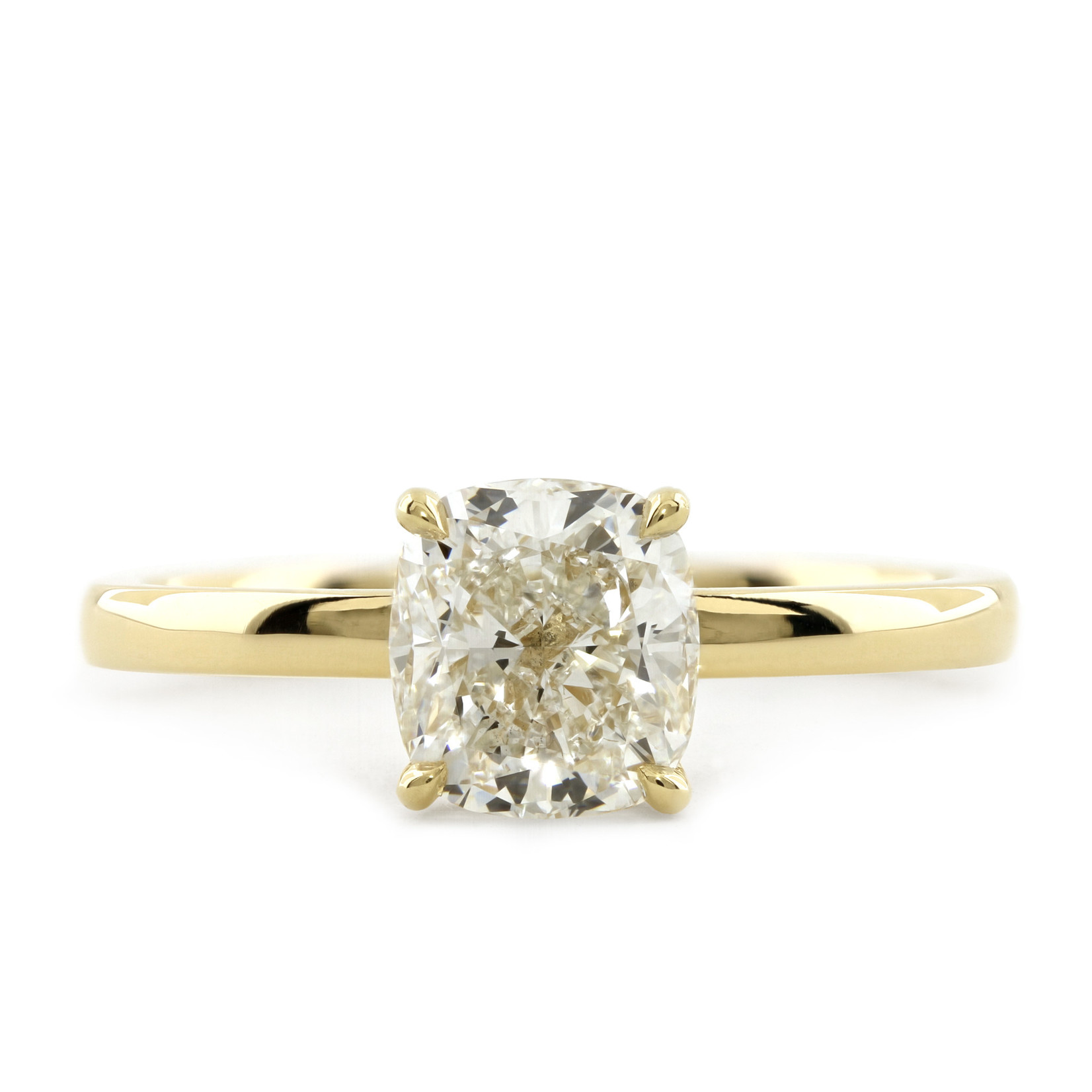 Baxter Moerman Chelsea Engagement Ring with Cushion Diamond