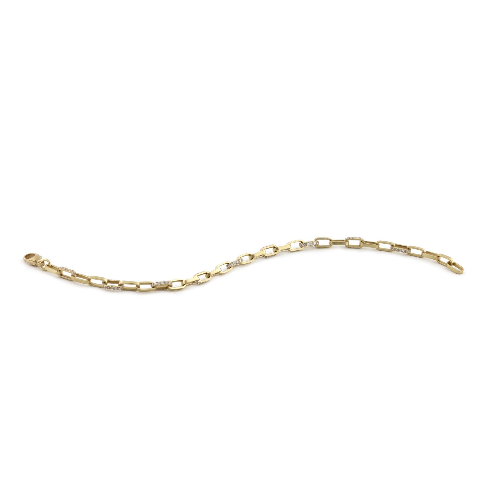 Baxter Moerman Roxy Diamond Link Chain Bracelet