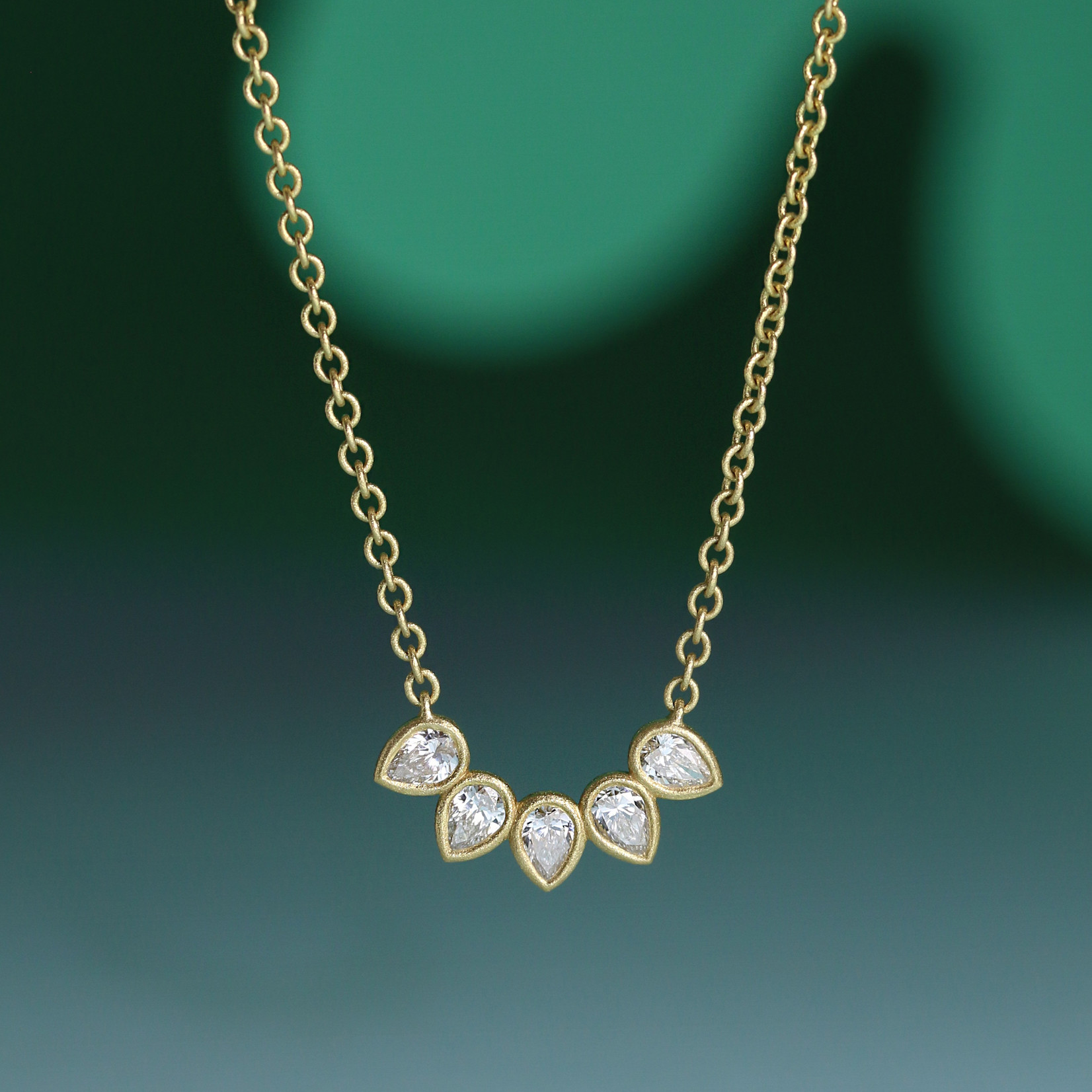 Baxter Moerman Parker Necklace in Yellow Gold