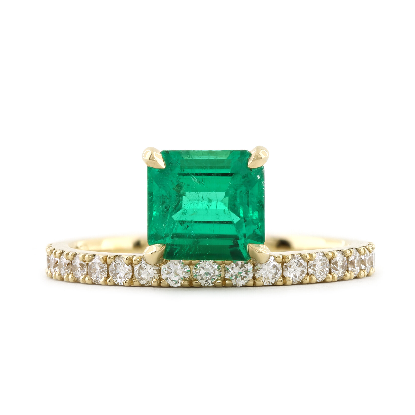 Baxter Moerman Cendra Ring with 1.32ct Emerald