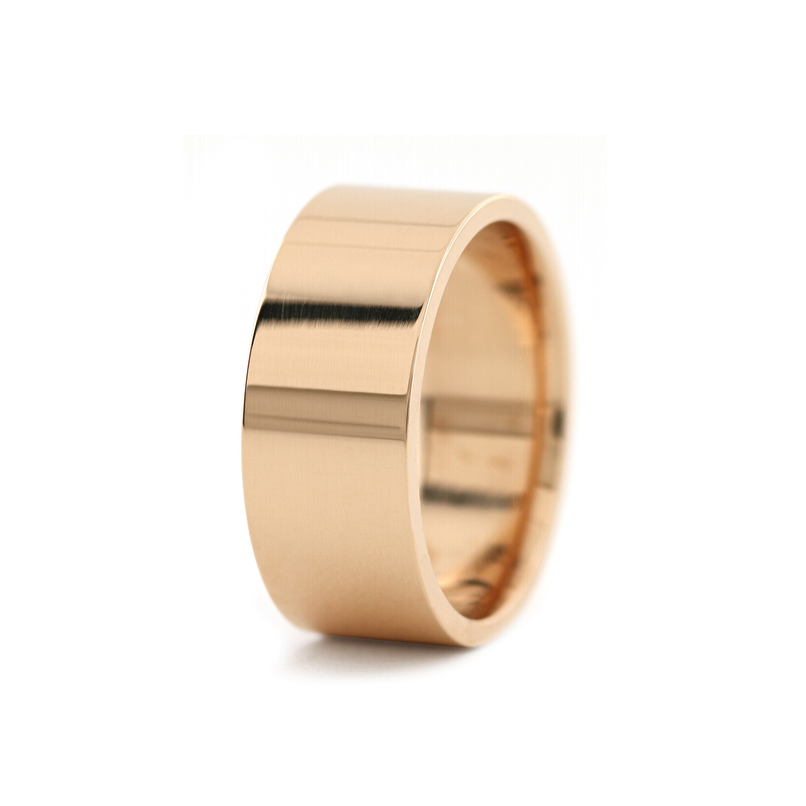 Baxter Moerman Flat Top Band - 8mm Wide