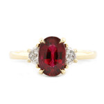 Baxter Moerman Penelope Ring with Ruby and Diamonds