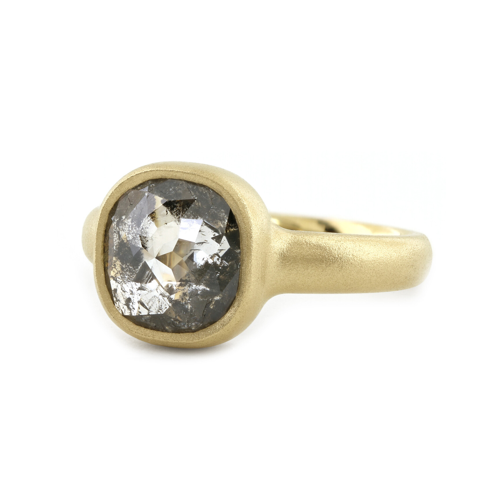 Baxter Moerman Kira Ring with Salt & Pepper Diamond