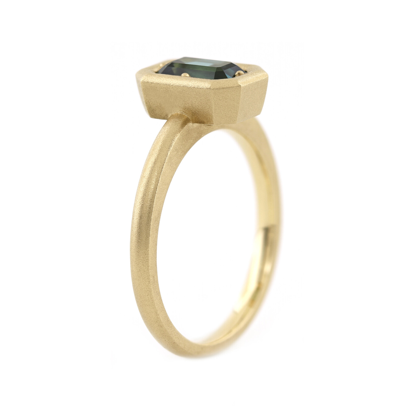 Baxter Moerman Anika Ring with Lagoon Tourmaline