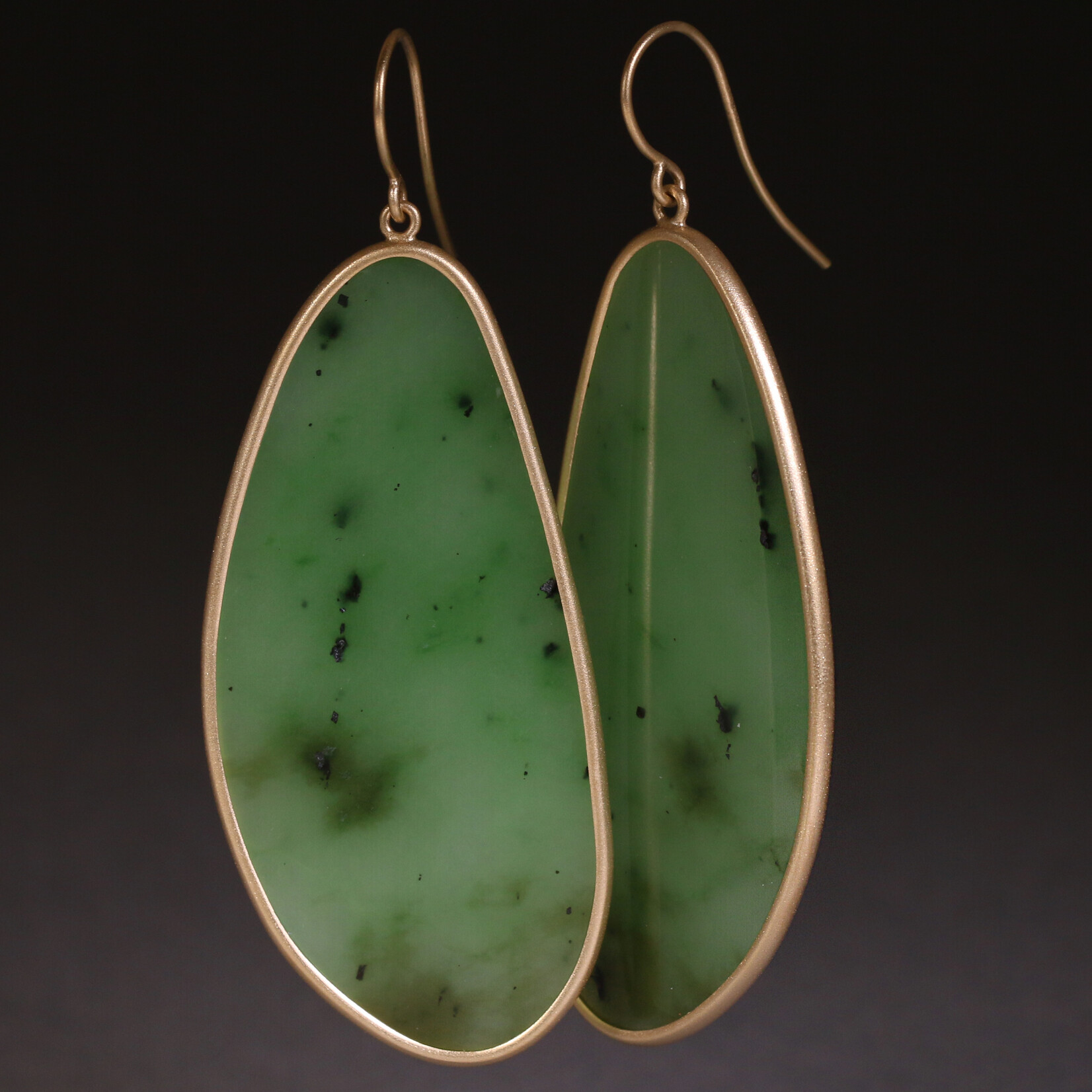 Baxter Moerman Siberian Jade Drop Earrings