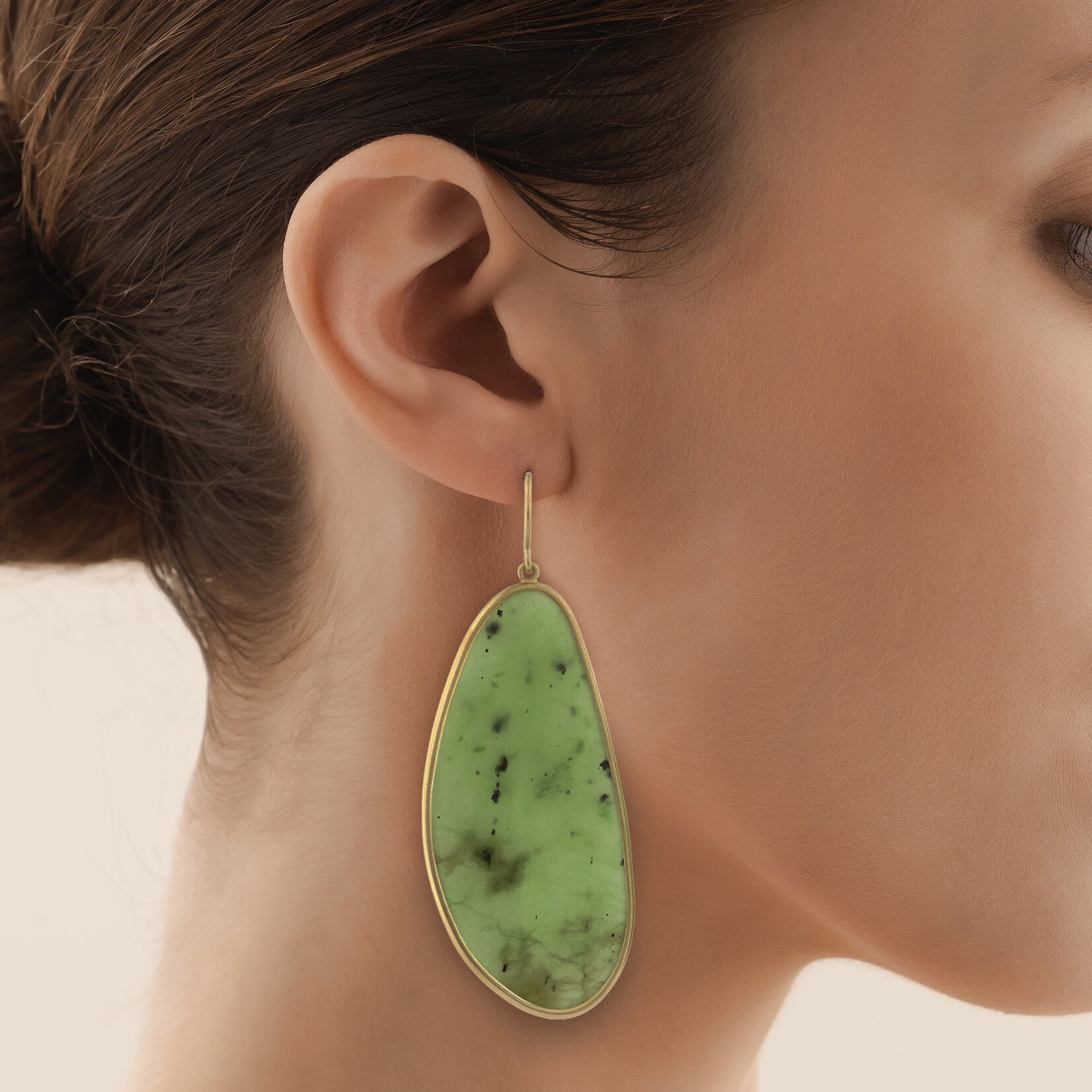 Baxter Moerman Siberian Jade Drop Earrings