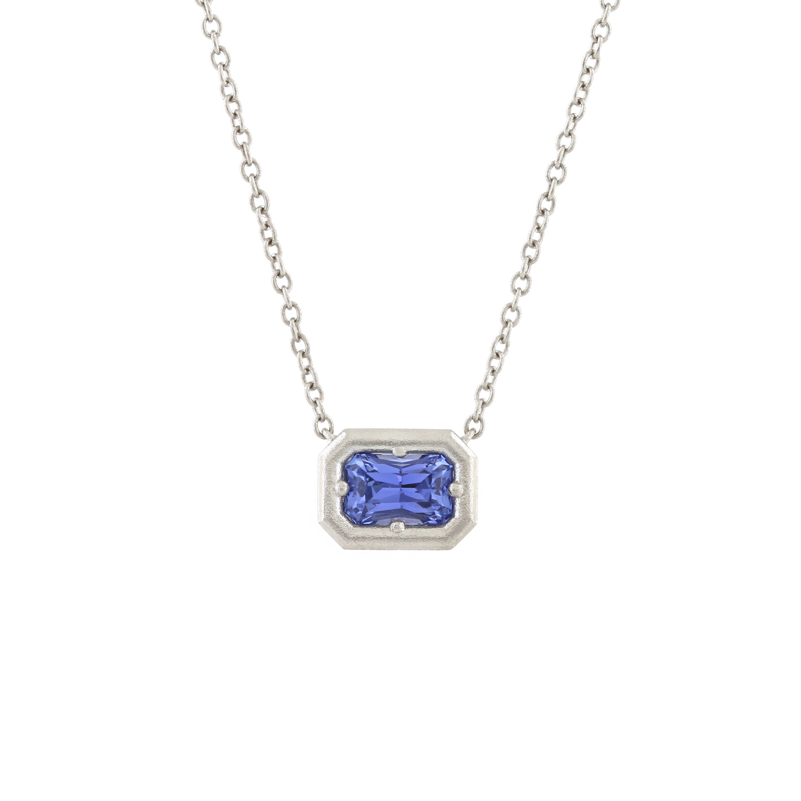 Baxter Moerman Anika Necklace with Violet Sapphire
