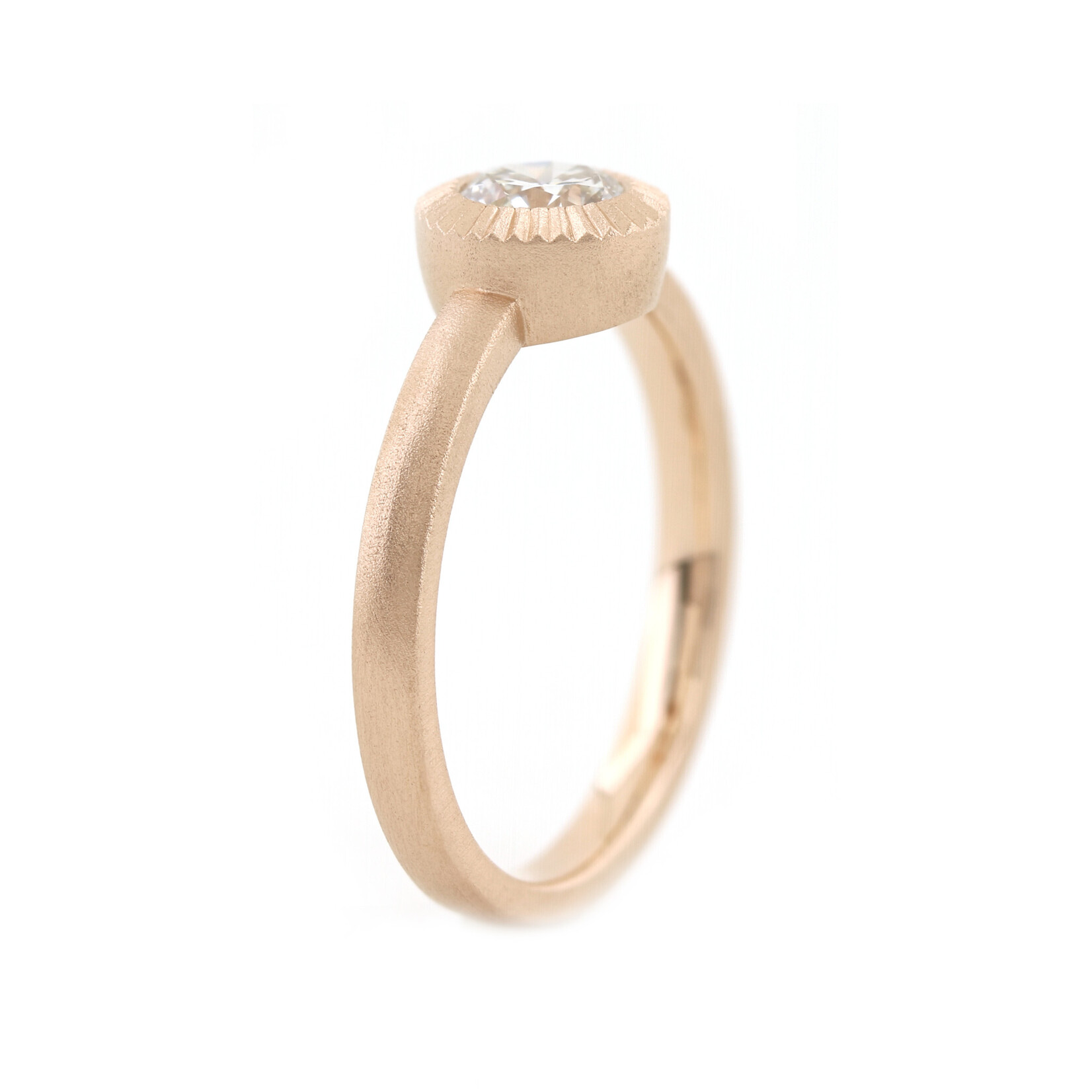 Baxter Moerman Maya Ring with Round Diamond