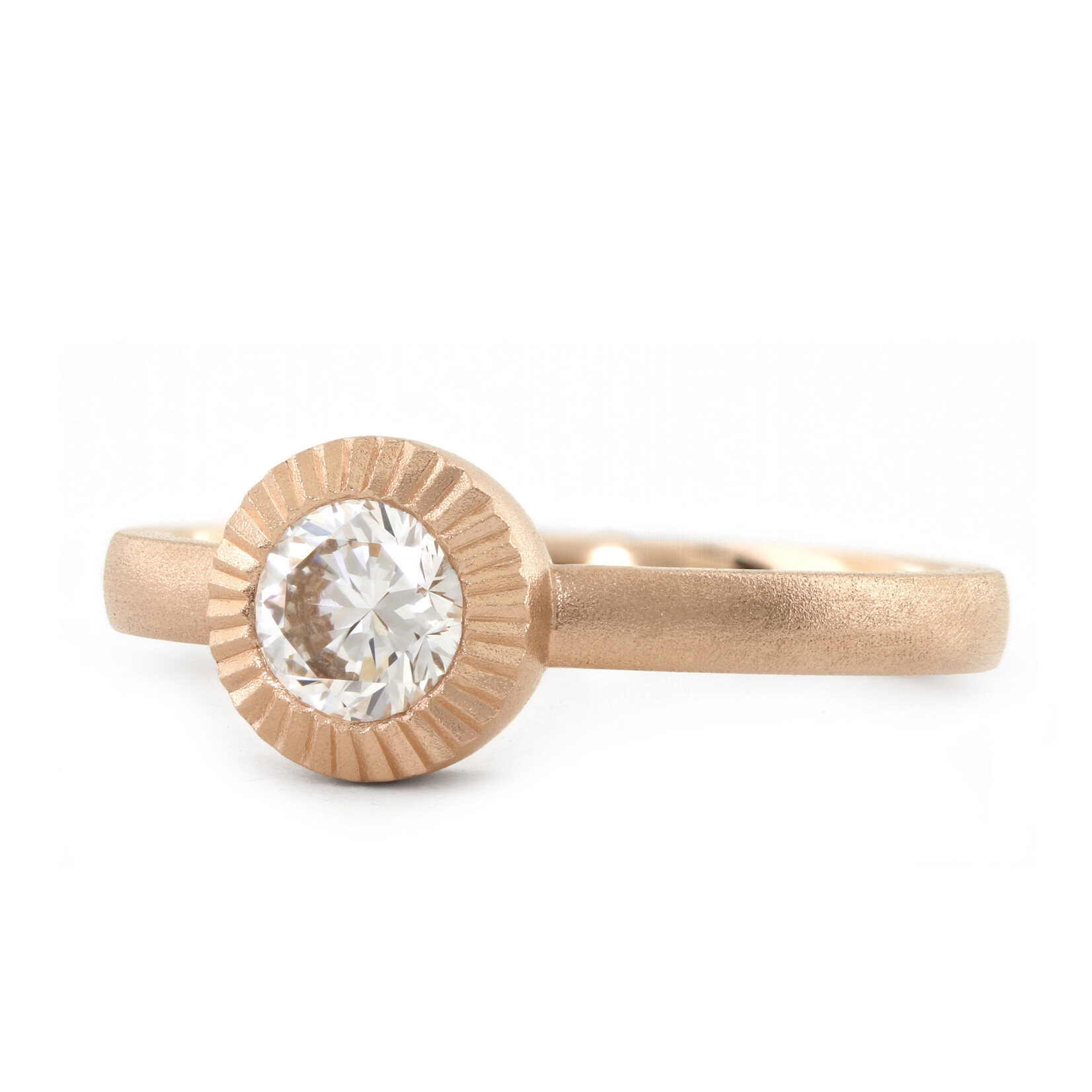 Baxter Moerman Maya Ring with Round Diamond