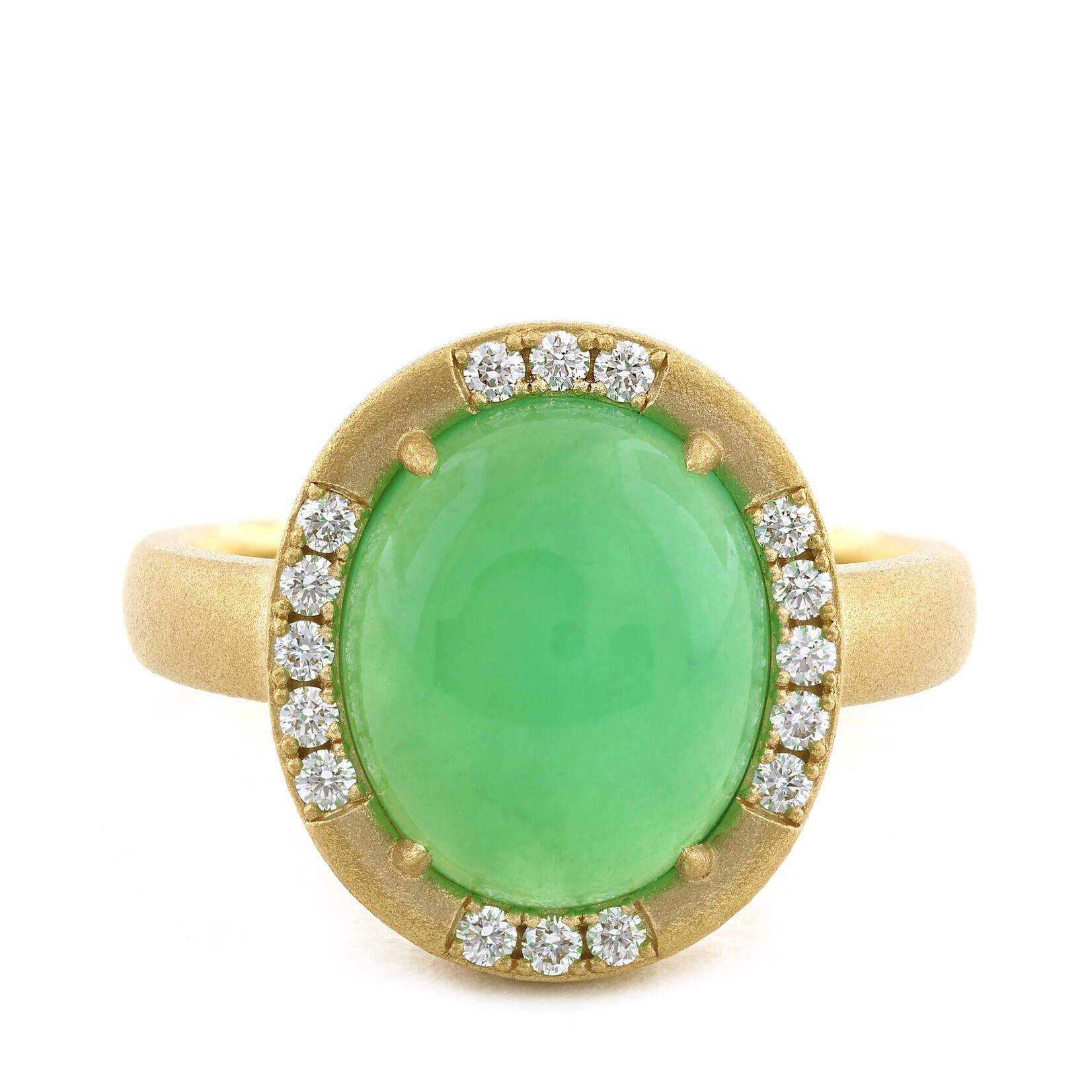 Baxter Moerman Coco Ring with Chrysoprase