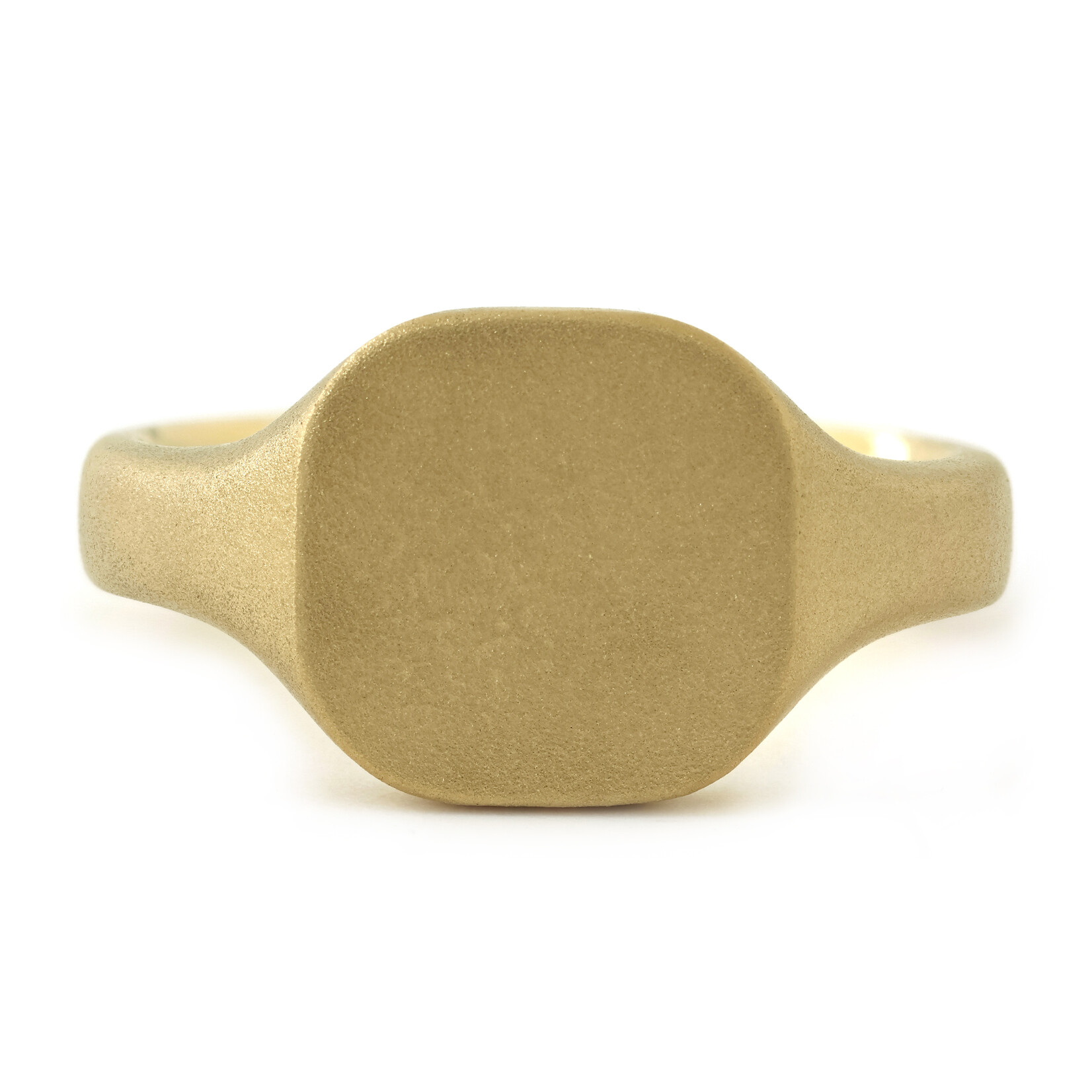 Baxter Moerman Square Cushion Signet Ring