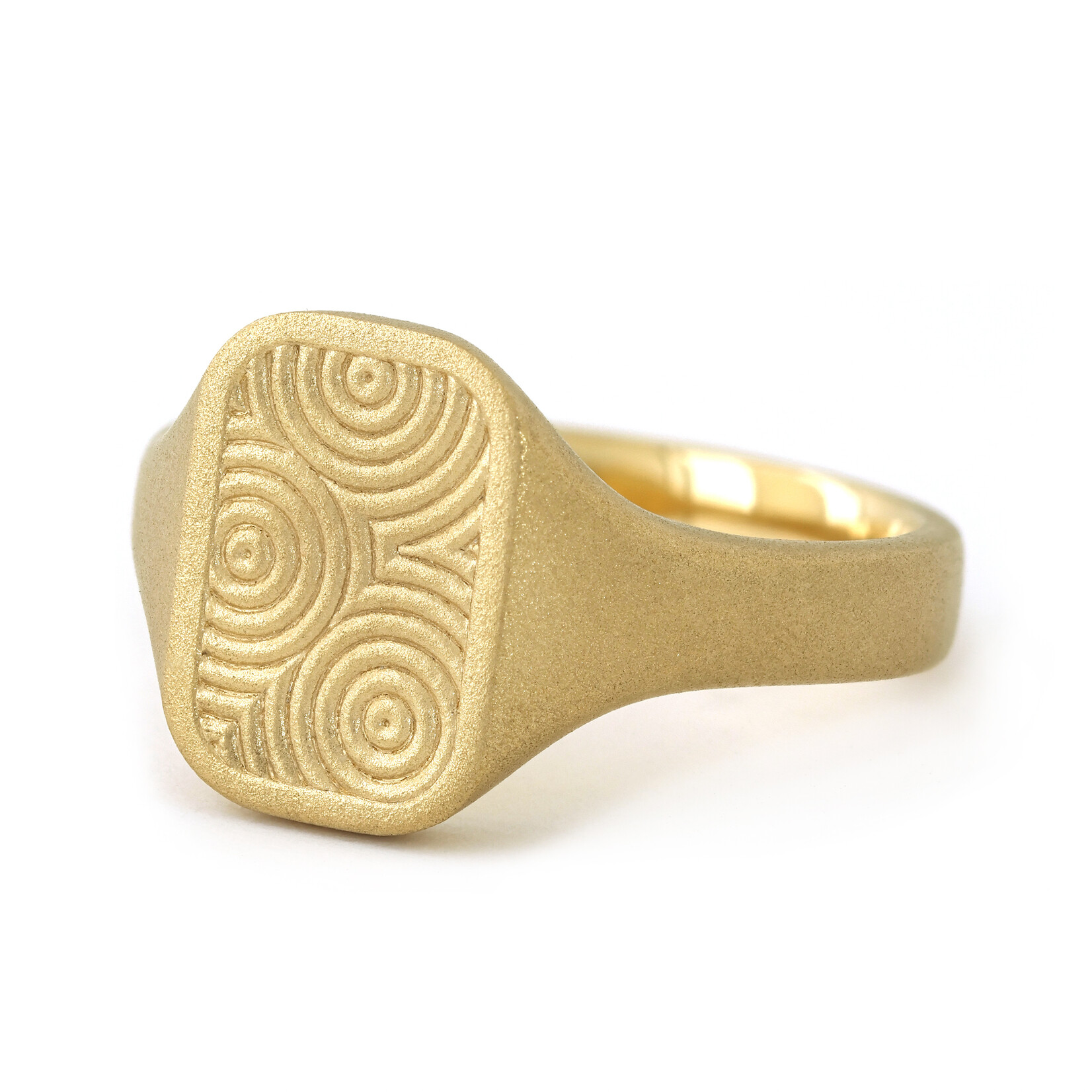 Baxter Moerman Ripple Signet Ring