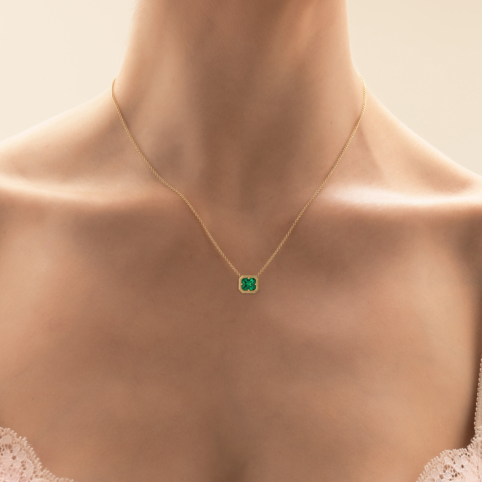 Baxter Moerman Anika Necklace with Panjshir Emerald