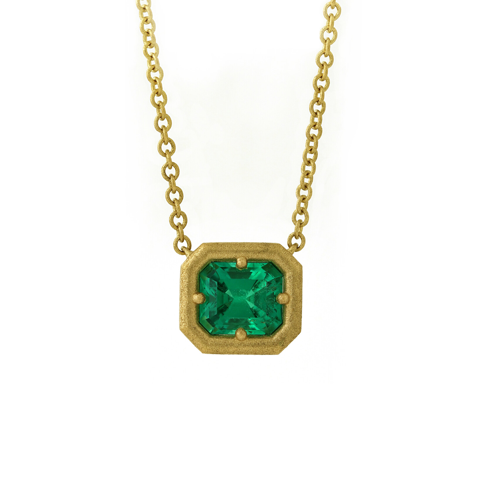 Baxter Moerman Anika Necklace with Panjshir Emerald