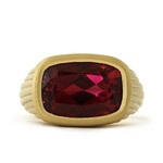 Baxter Moerman Aura Ring with Pink Nigerian Tourmaline