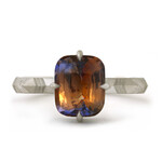 Baxter Moerman Shelby Ring with a Bi-Color Sapphire