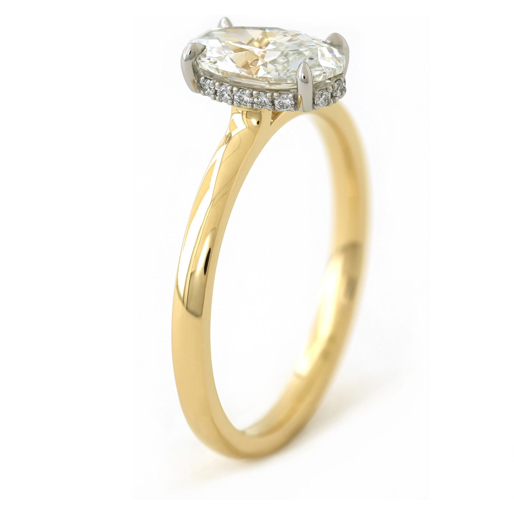 Baxter Moerman Gwen Ring with Oval Diamond