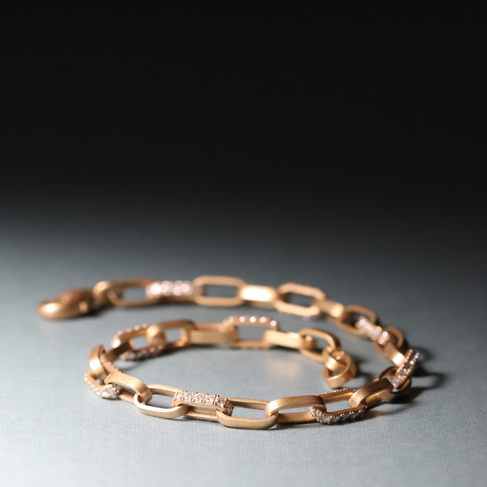 Baxter Moerman Roxy Diamond Link Chain Bracelet