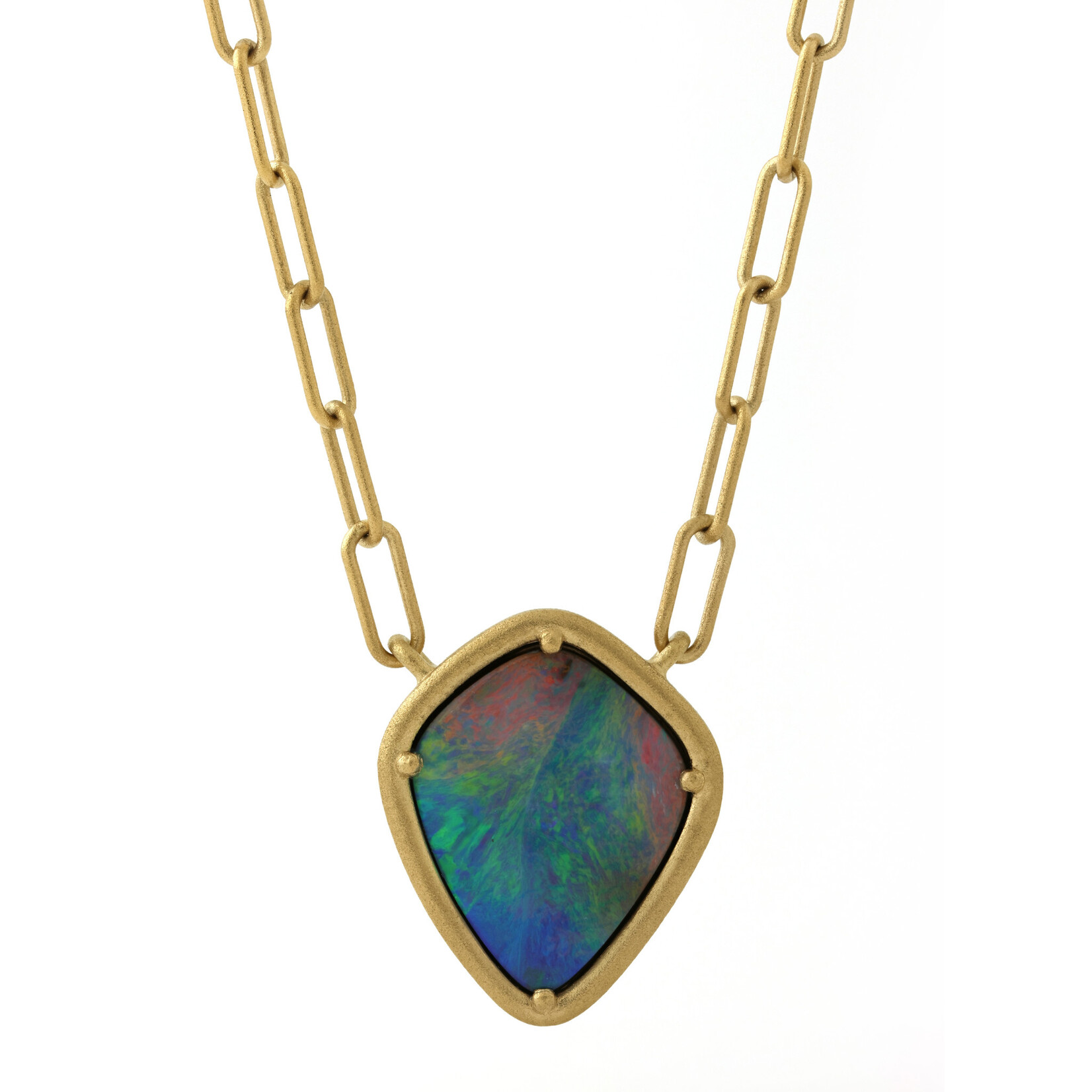 Baxter Moerman Anika Necklace with Boulder Opal