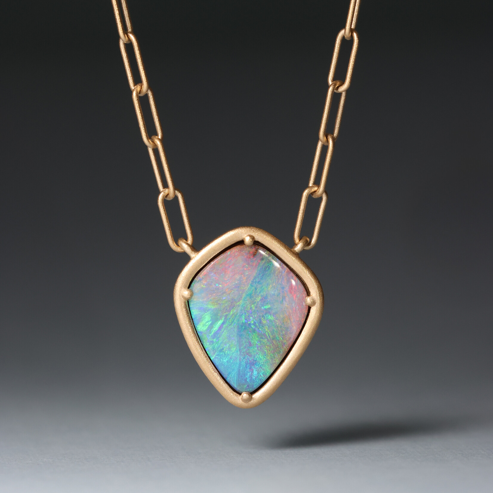 Baxter Moerman Anika Necklace with Boulder Opal