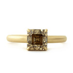 Baxter Moerman Aiko Cognac Diamond Ring