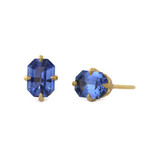 Baxter Moerman Isla Stud Earrings with  Blue Sapphire