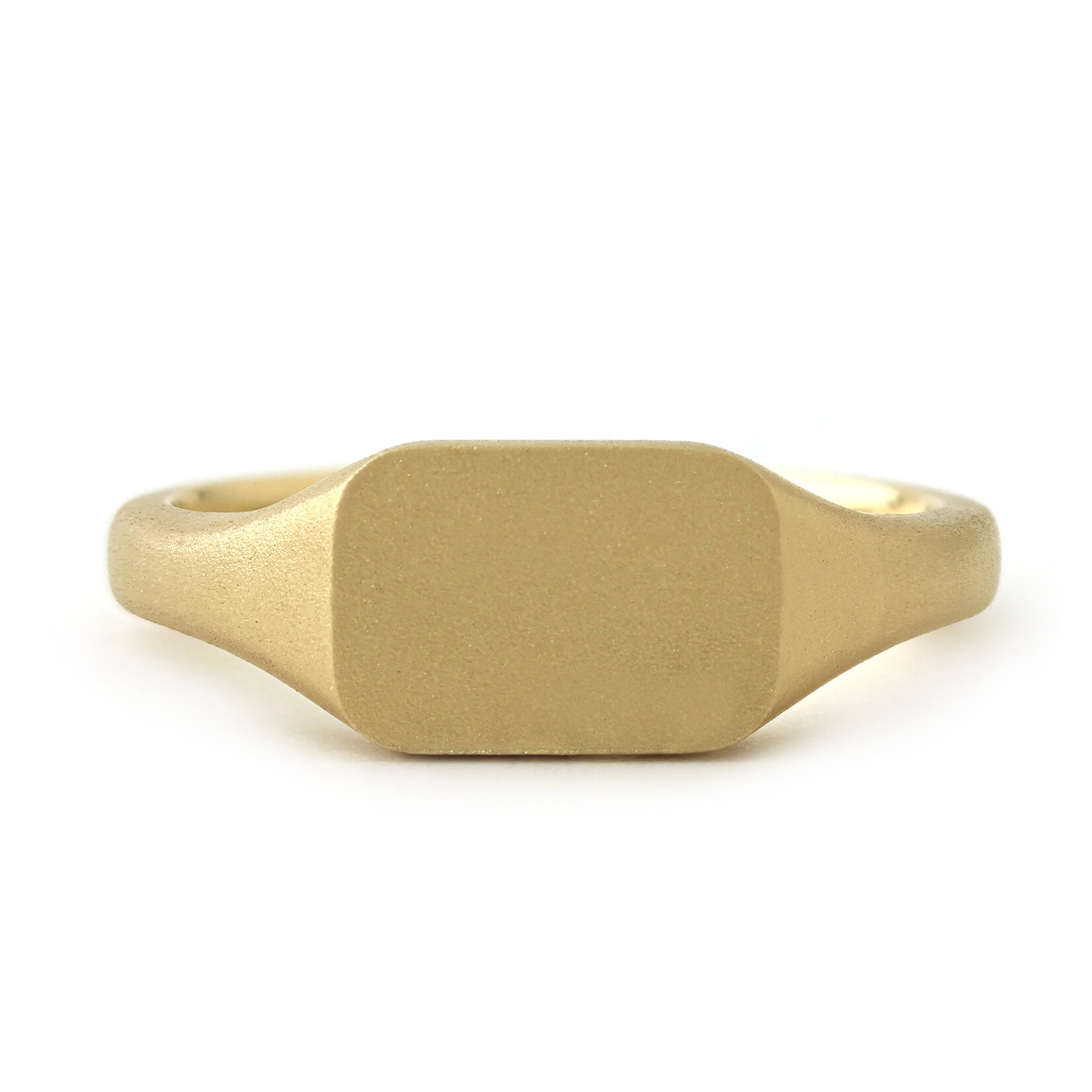 Baxter Moerman East/West Cushion Signet Ring