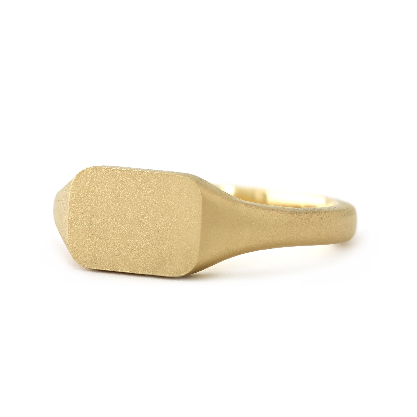 Baxter Moerman East/West Cushion Signet Ring