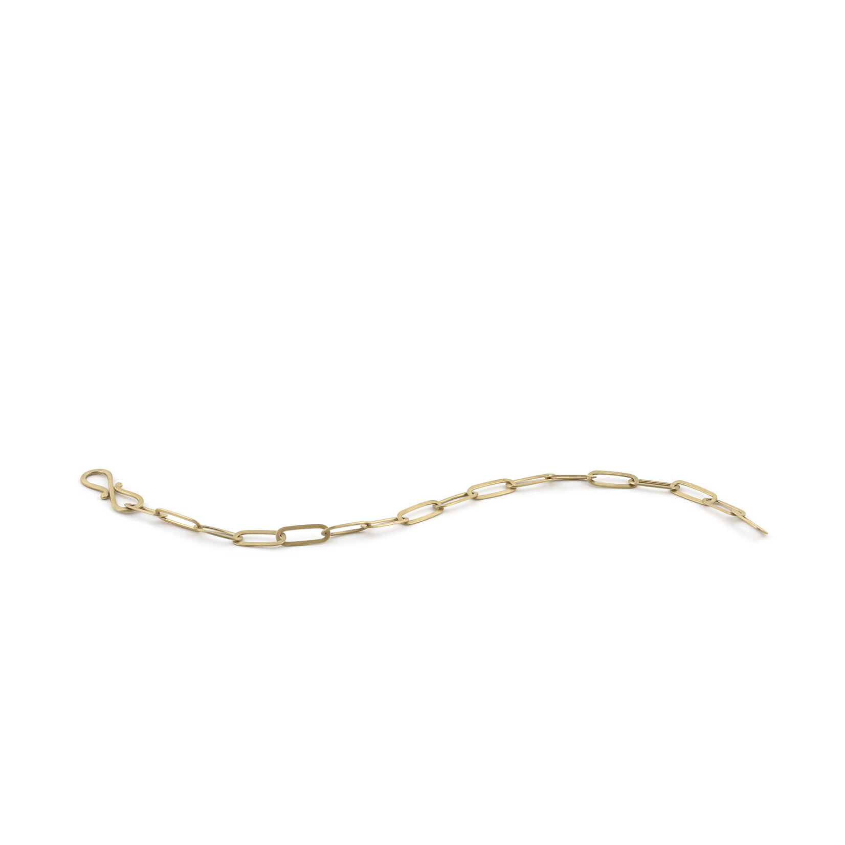 Baxter Moerman Niki Flat Link Handmade Chain Bracelet