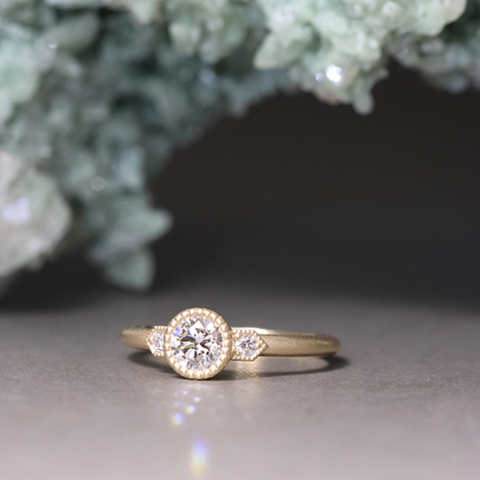 Baxter Moerman Cora Ring with Round Diamond