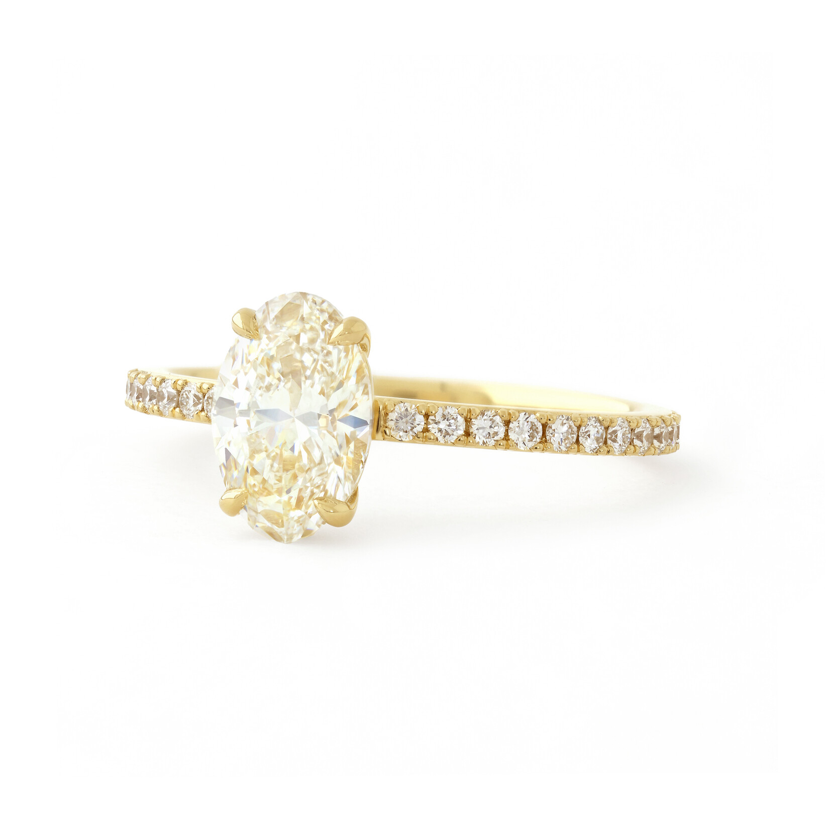 Baxter Moerman Grace Engagement Ring with Oval Diamond