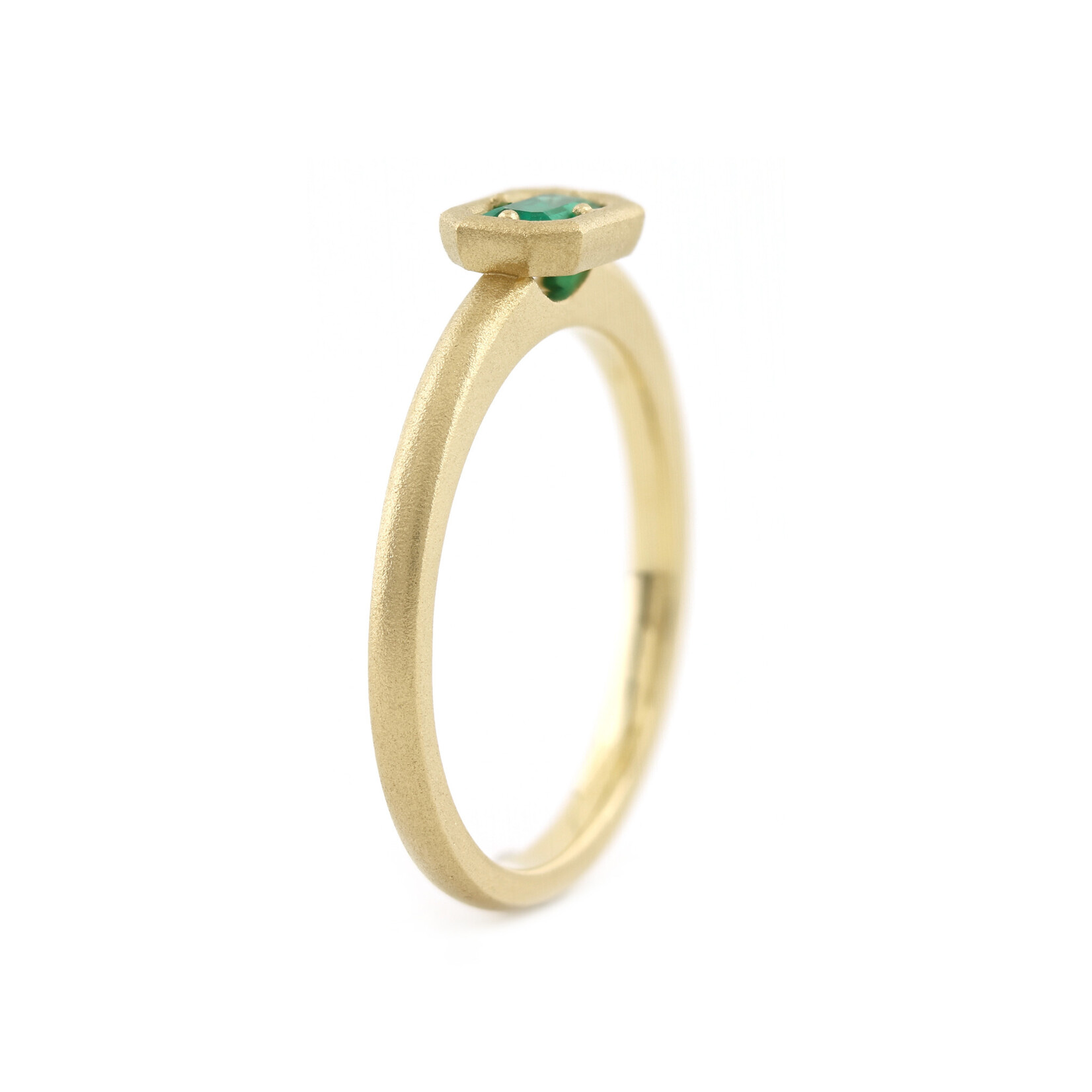Baxter Moerman Anika Ring with Emerald
